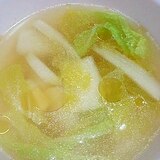中華スープ☆白菜と大根